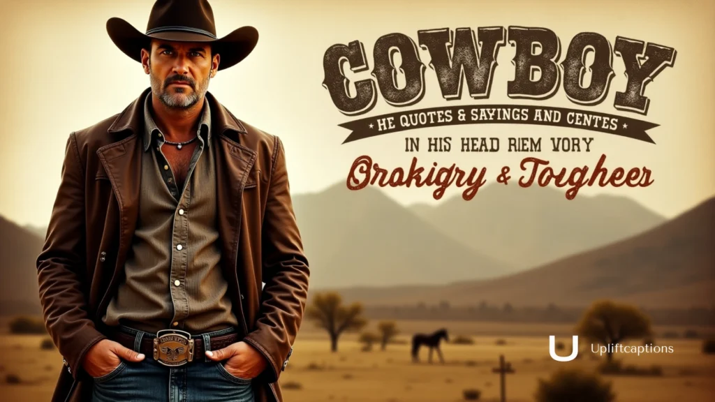 Cowboy Quotes and Sayings on Bravery and Toughness