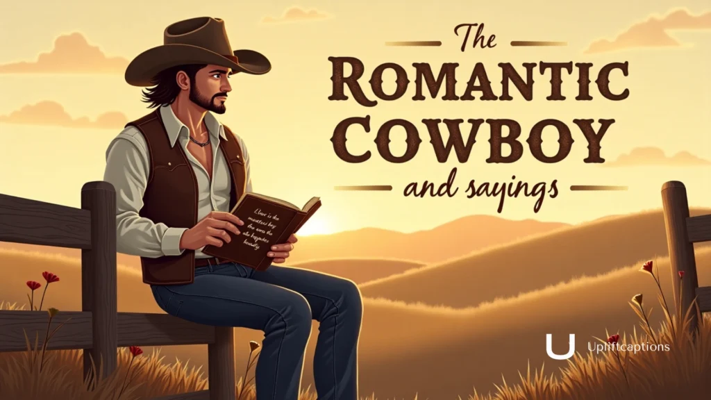 Romantic Cowboy Quotes and Sayings