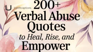 Verbal Abuse Quotes