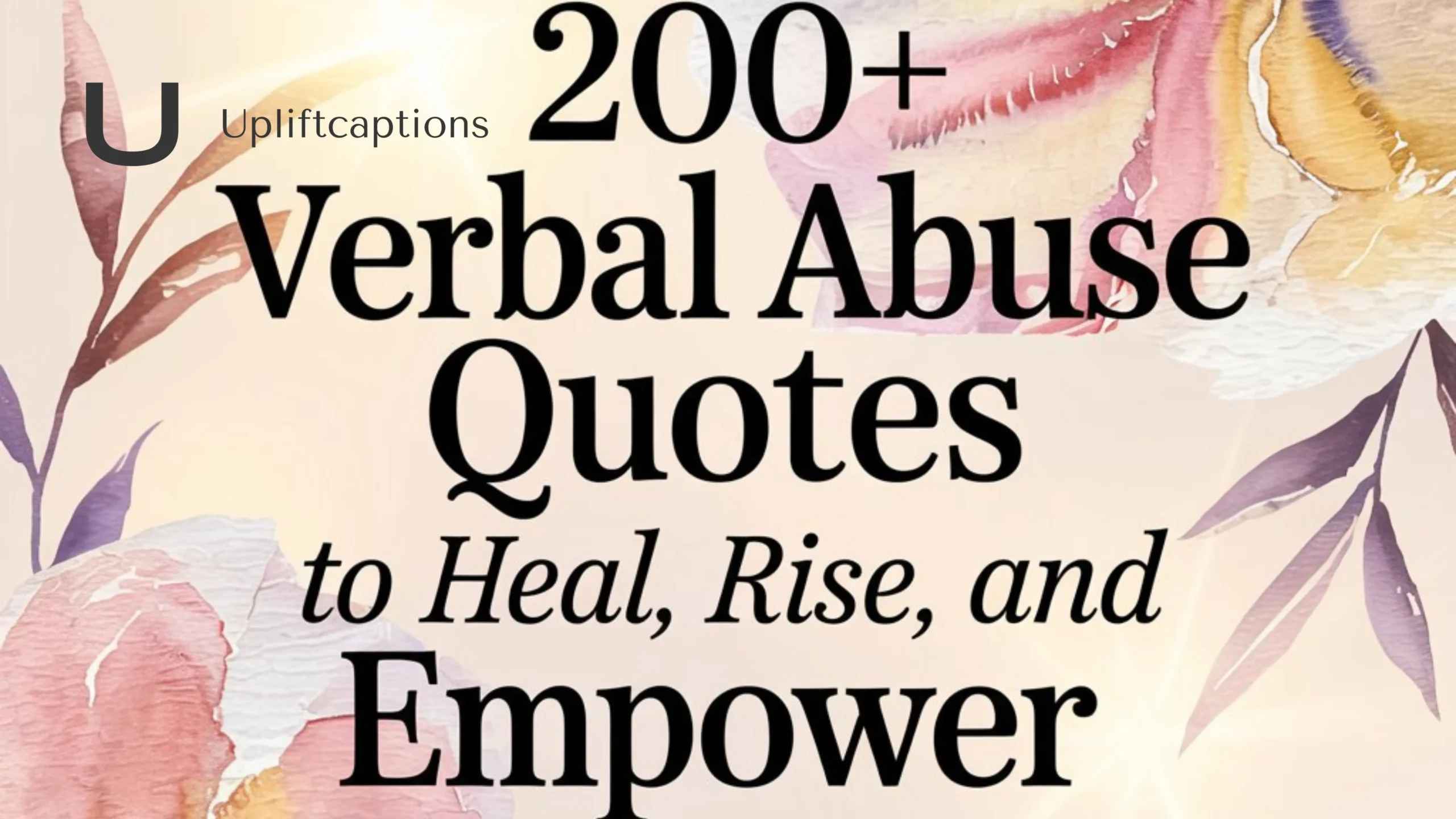 Verbal Abuse Quotes