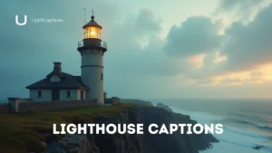 lighthouse captions