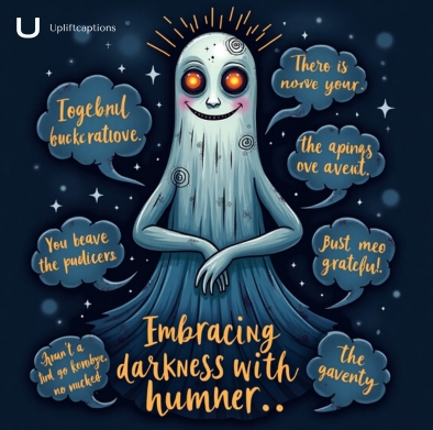 Quotes About Embracing Darkness with Humor